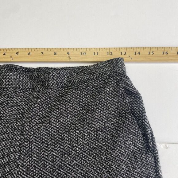 Alfred Dunner Pull-On Pants Women  Size 10P Gray elastic waist knit pants Pocket - Picture 4 of 15